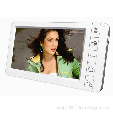 7 Inch Touch Screen Video Door Phone Door Intercom Video Monitor (M2107BCR)